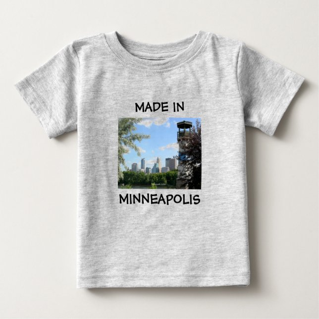 Made in Minneapolis baby Shirt (Vorderseite)