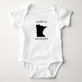 Made in Minnesota MN Baby Bodysuit Baby Strampler