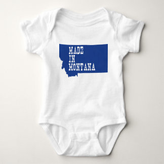 Made in Montana Shaped Säugling Montanan Big Sky Baby Strampler