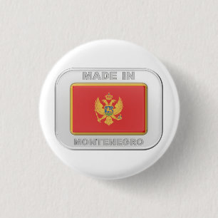 Made in Montenegro Button