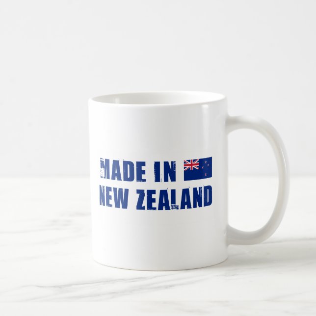 Made in Neuseeland Kaffeetasse (Rechts)