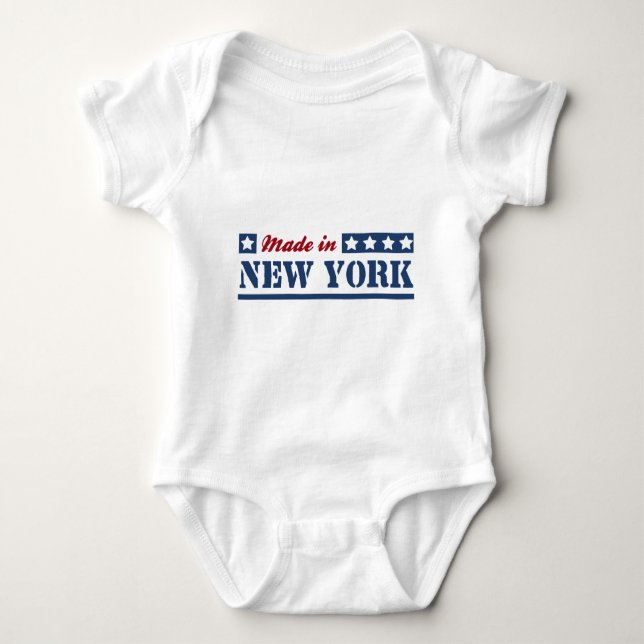 Made in New York Baby Strampler (Vorderseite)