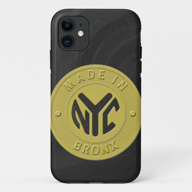 Made in New York Bronx Case-Mate iPhone Hülle (Rückseite)