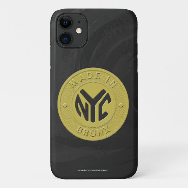 Made in New York Bronx Case-Mate iPhone Hülle (Rückseite)