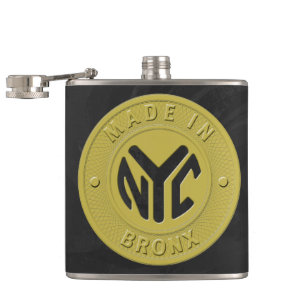 Made in New York Bronx Flachmann