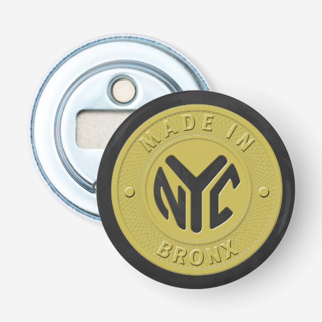 Made in New York Bronx Flaschenöffner (Vorderseite)