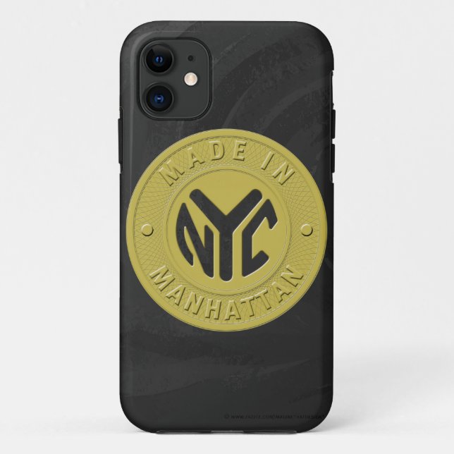 Made in New York Manhattan Case-Mate iPhone Hülle (Rückseite)