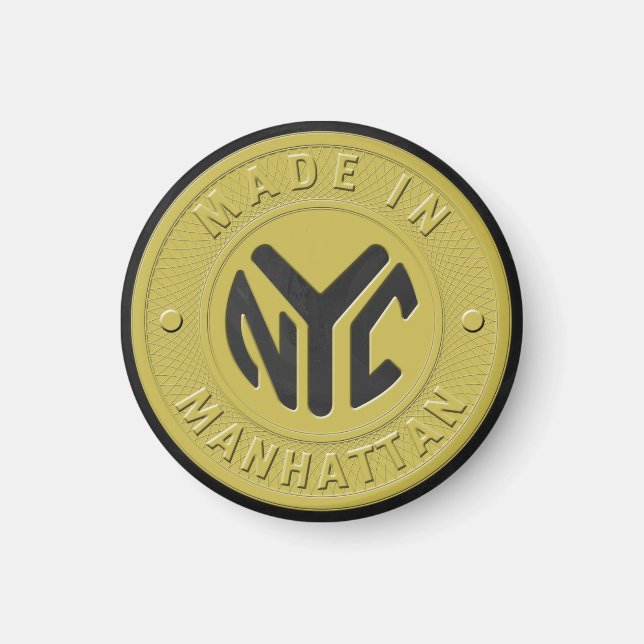 Made in New York Manhattan Magnet (Vorne)
