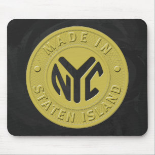 Made in New York Staten Island Mousepad