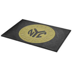 Made in New York Staten Island Schneidebrett