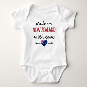 Made in New Zealand with Liebe Baby Strampler