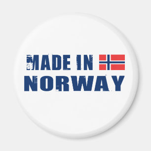 Made in Norwegen Magnet