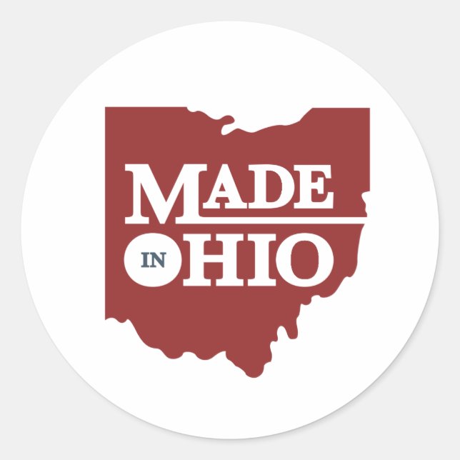 Made in Ohio Stickers (Vorderseite)
