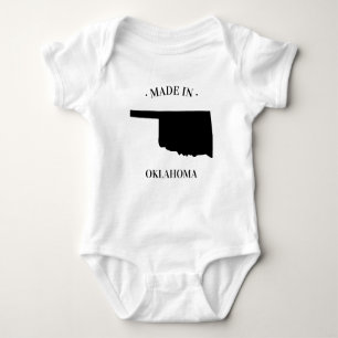 Made in Oklahoma OK Baby Bodysuit Baby Strampler