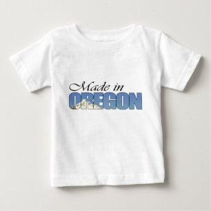 Made in Oregon ... Einzigartige Babyduschgeschenke Baby T-shirt