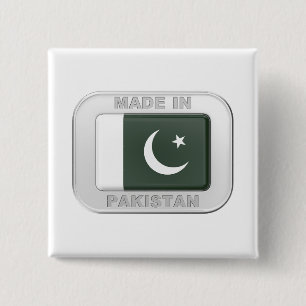Made in Pakistan Button