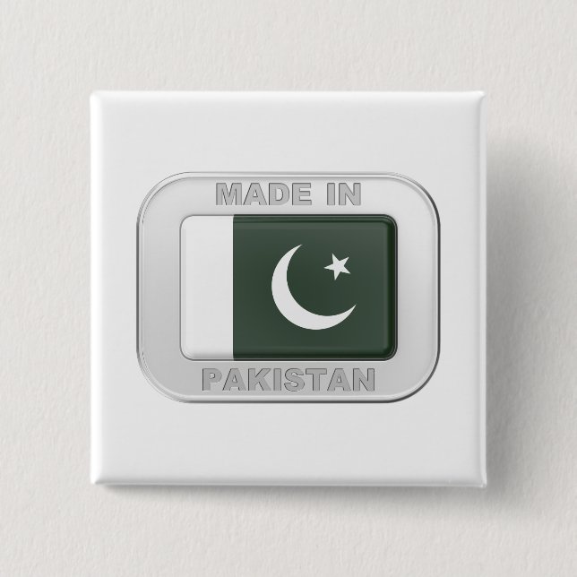 Made in Pakistan Button (Vorderseite)