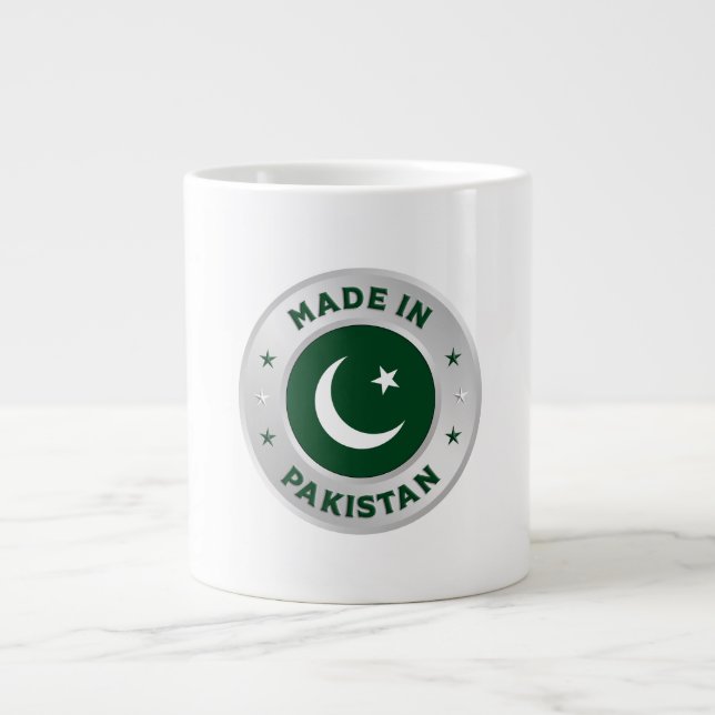 Made in Pakistan Jumbo-Tasse (Vorderseite)