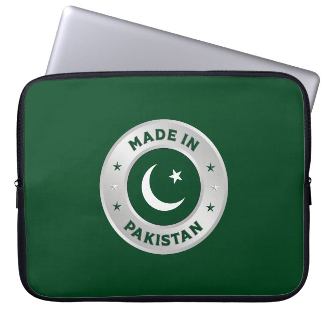 Made in Pakistan Laptopschutzhülle (Vorderseite)
