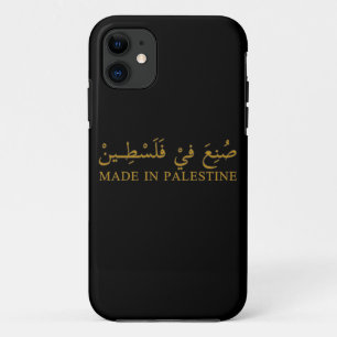 MADE IN PALESTINE Text in arabischer Kalligrafie K Case-Mate iPhone Hülle