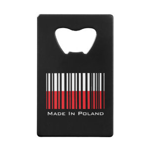 Made in Poland Bottle Opener Geldbeutel Flaschenöffner
