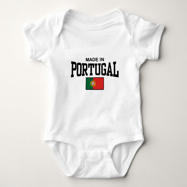 Made in Portugal Baby Strampler (Vorderseite)