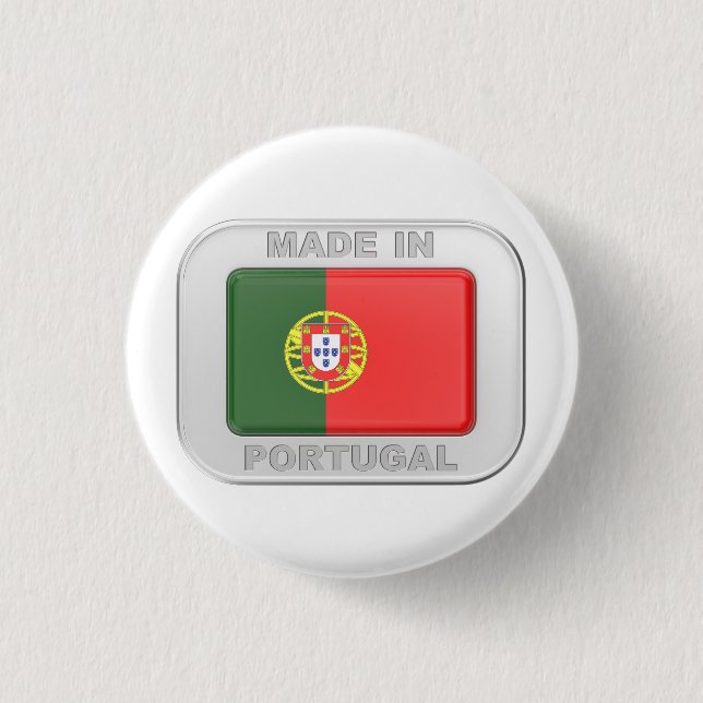 Made in Portugal Button (Vorderseite)