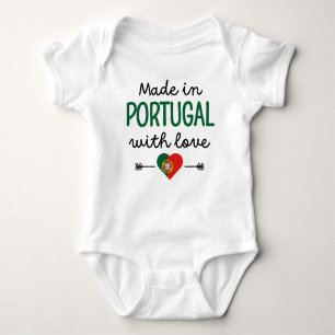 Made in Portugal mit Liebe Baby Strampler