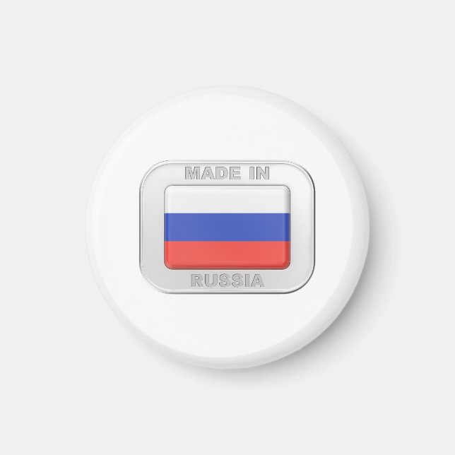 Made in Russia Magnet (Vorne)