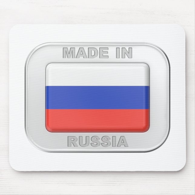 Made in Russia Mousepad (Vorne)