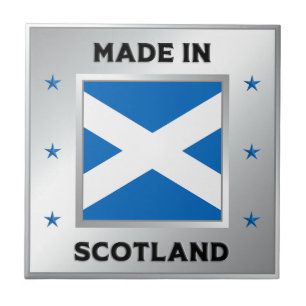 Made in Schottland Fliese