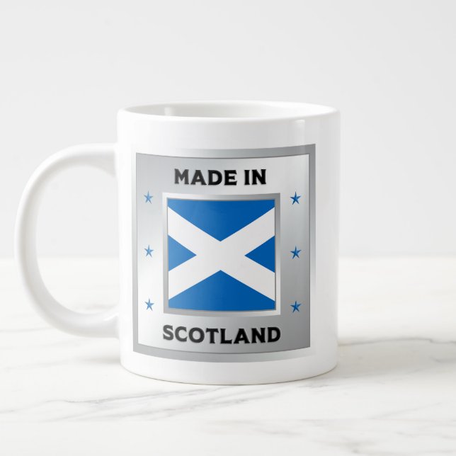 Made in Schottland Jumbo-Tasse (Links)