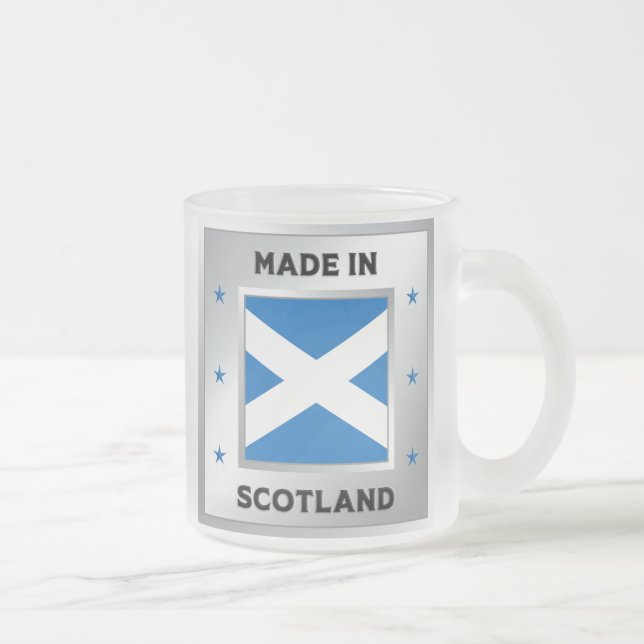 Made in Schottland Mattglastasse (Rechts)