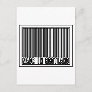 Made in Schottland Postkarte