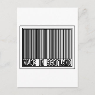 Made in Schottland Postkarte