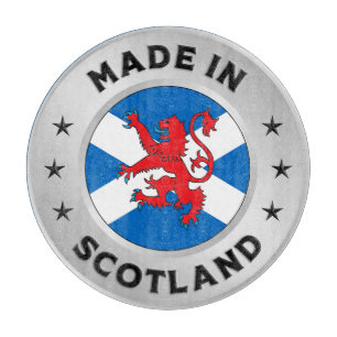 Made in Schottland Schneidebrett
