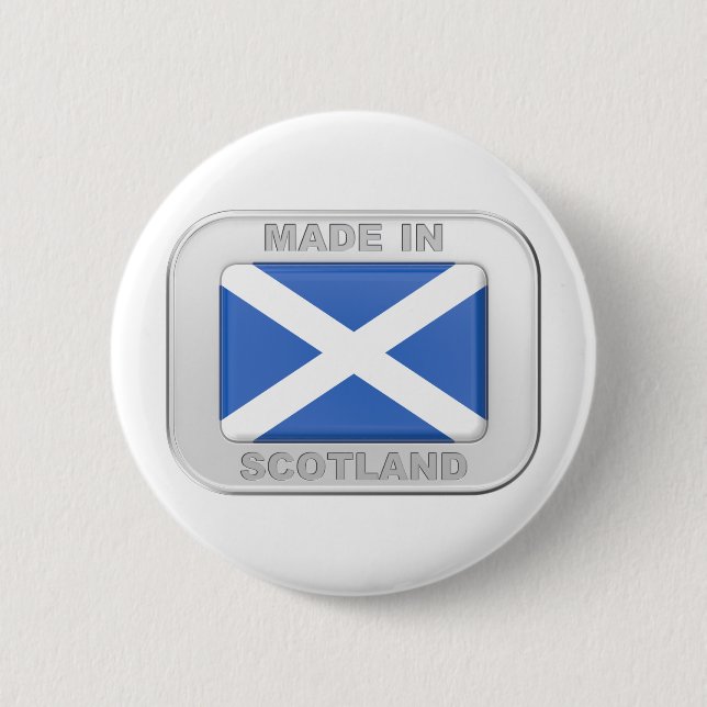 Made in Scotland Button (Vorderseite)