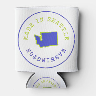 Made in Seattle Briefmarke Dosenkühler