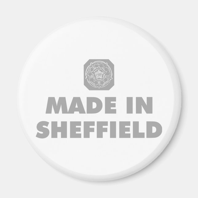 Made in Sheffield Magnet (Vorne)