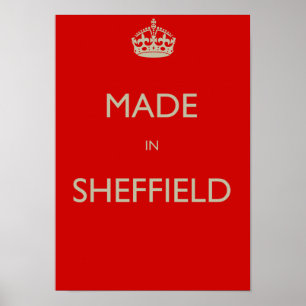 Made in Sheffield Poster