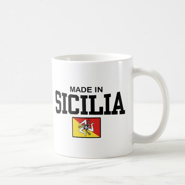 Made in Sicilia Kaffeetasse (Rechts)