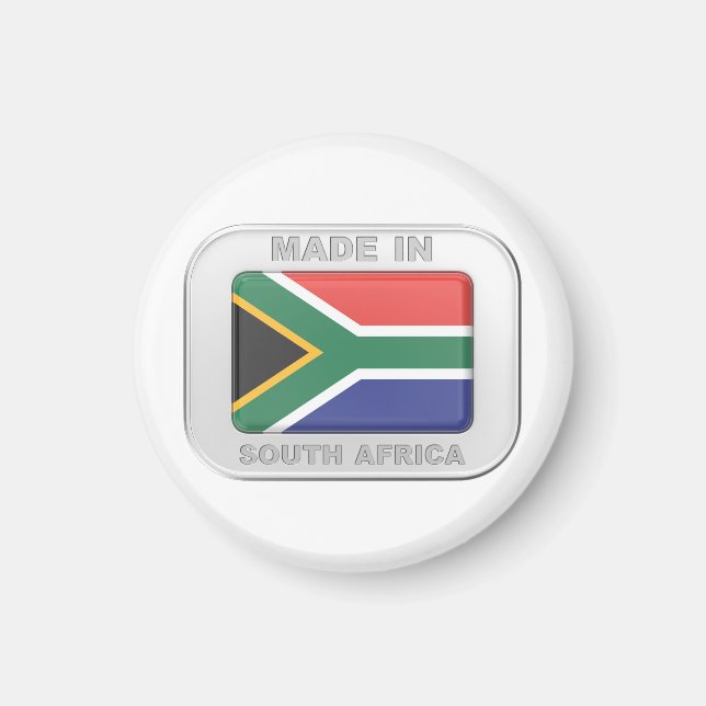 Made in Südafrika Magnet (Vorne)