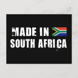 Made in Südafrika Postkarte