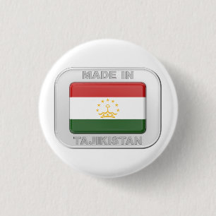 Made in Tadschikistan Button