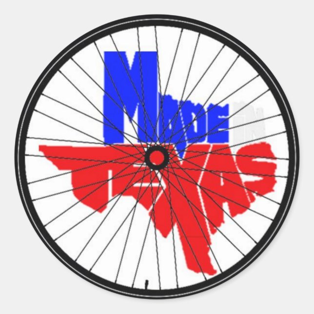 Made in Texas Sticker (Vorderseite)