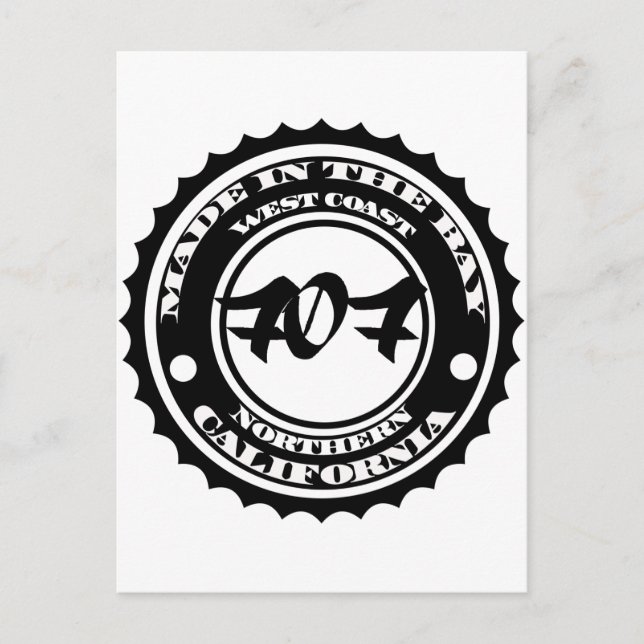 Made in the 707 postkarte (Vorderseite)