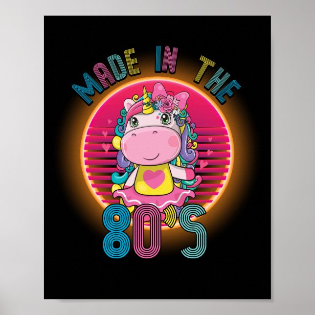 Made in the 80er Jahre mein kleiner Pony Moonstone Poster (Vorne)