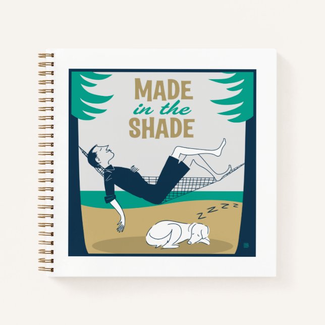 Made in the Shade Notizbuch (Vorderseite)