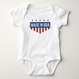 Made in the USA Baby Strampler