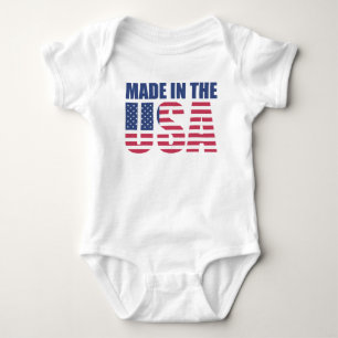 Made in the USA Baby Strampler